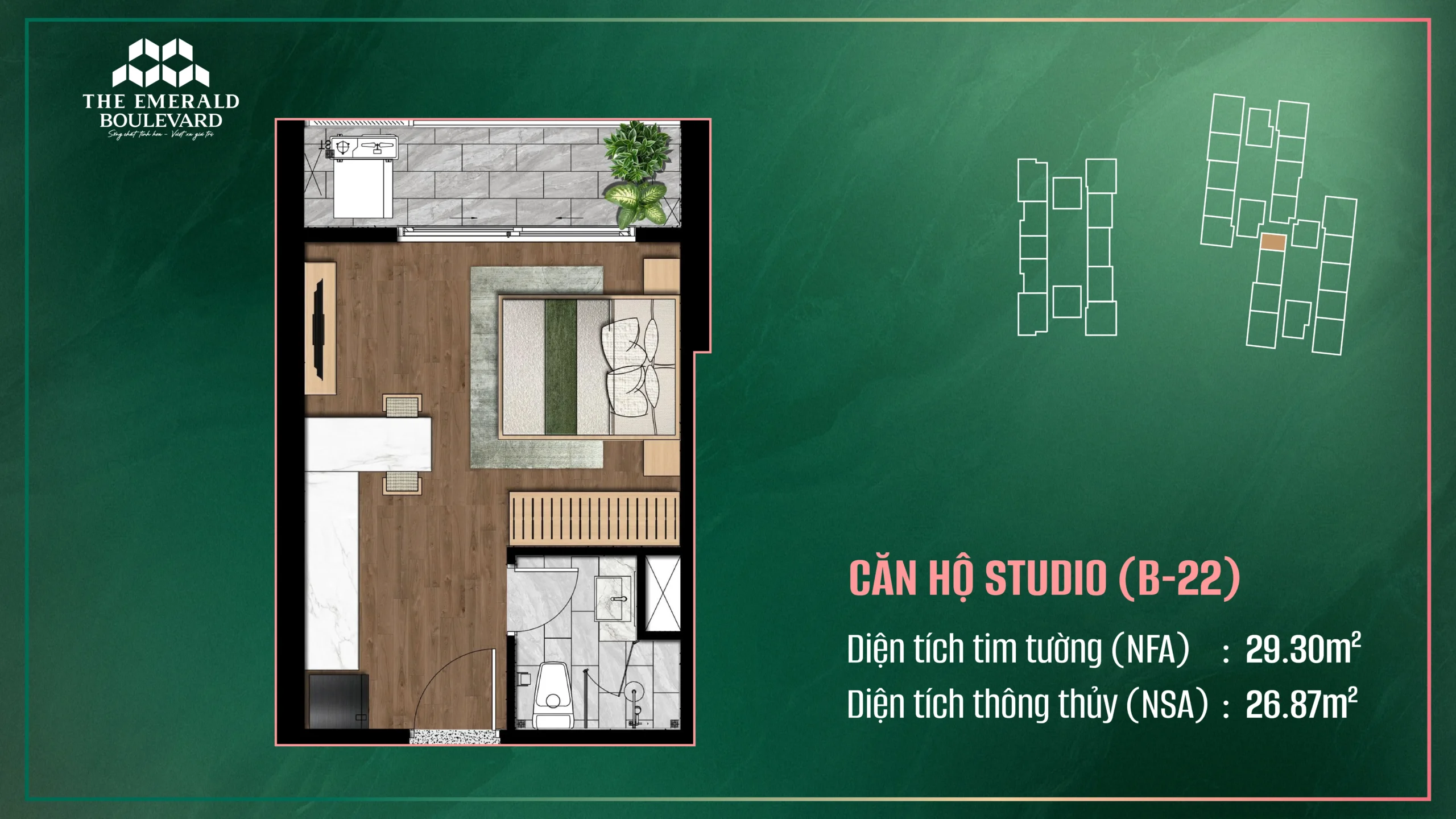 The Emerald Boulevard 23 CAN HO STUDIO B 22 scaled