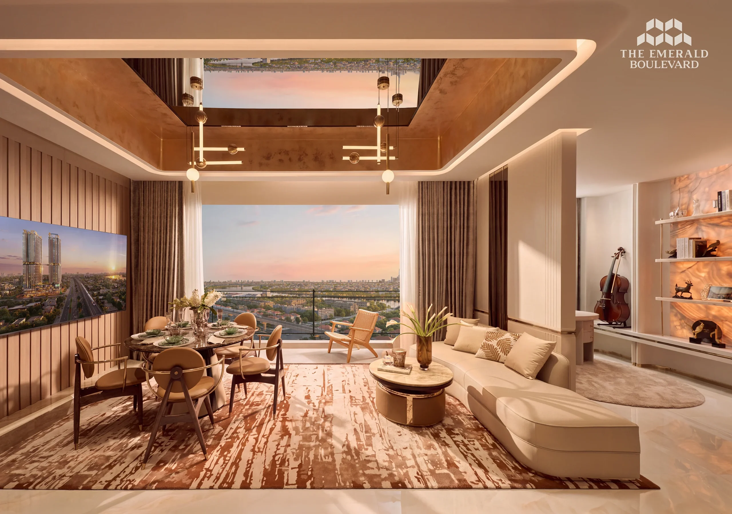 The Emerald Boulevard 29 HINH ANH PHONG KHACH CAN HO MAU 2PN EBV scaled
